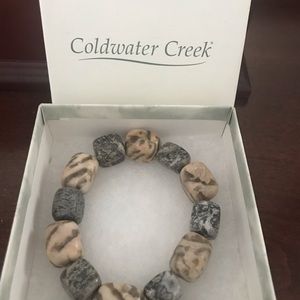 Coldwater Creek Smooth Stone Bracelet